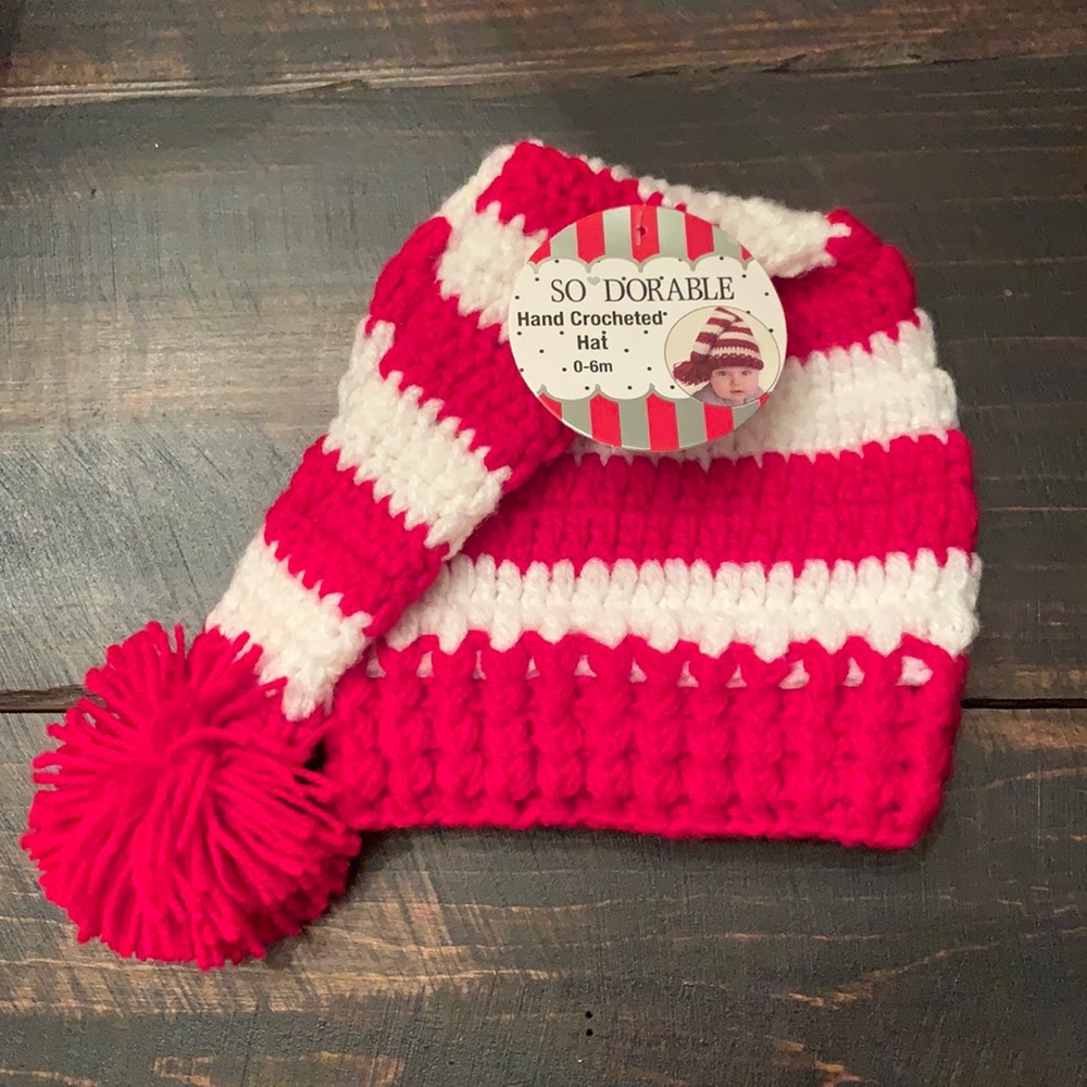 🐝3/$15🐝 So Dorable Baby Hand Crocheted Hat